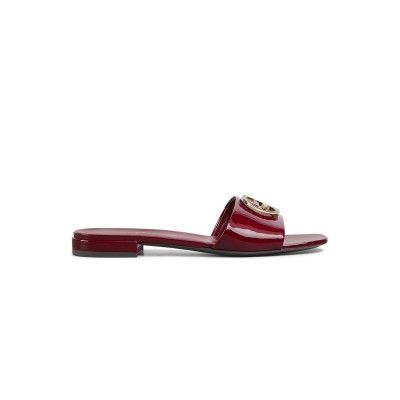 GUCCI WOMEN'S ROUND INTERLOCKING G SANDAL 820860